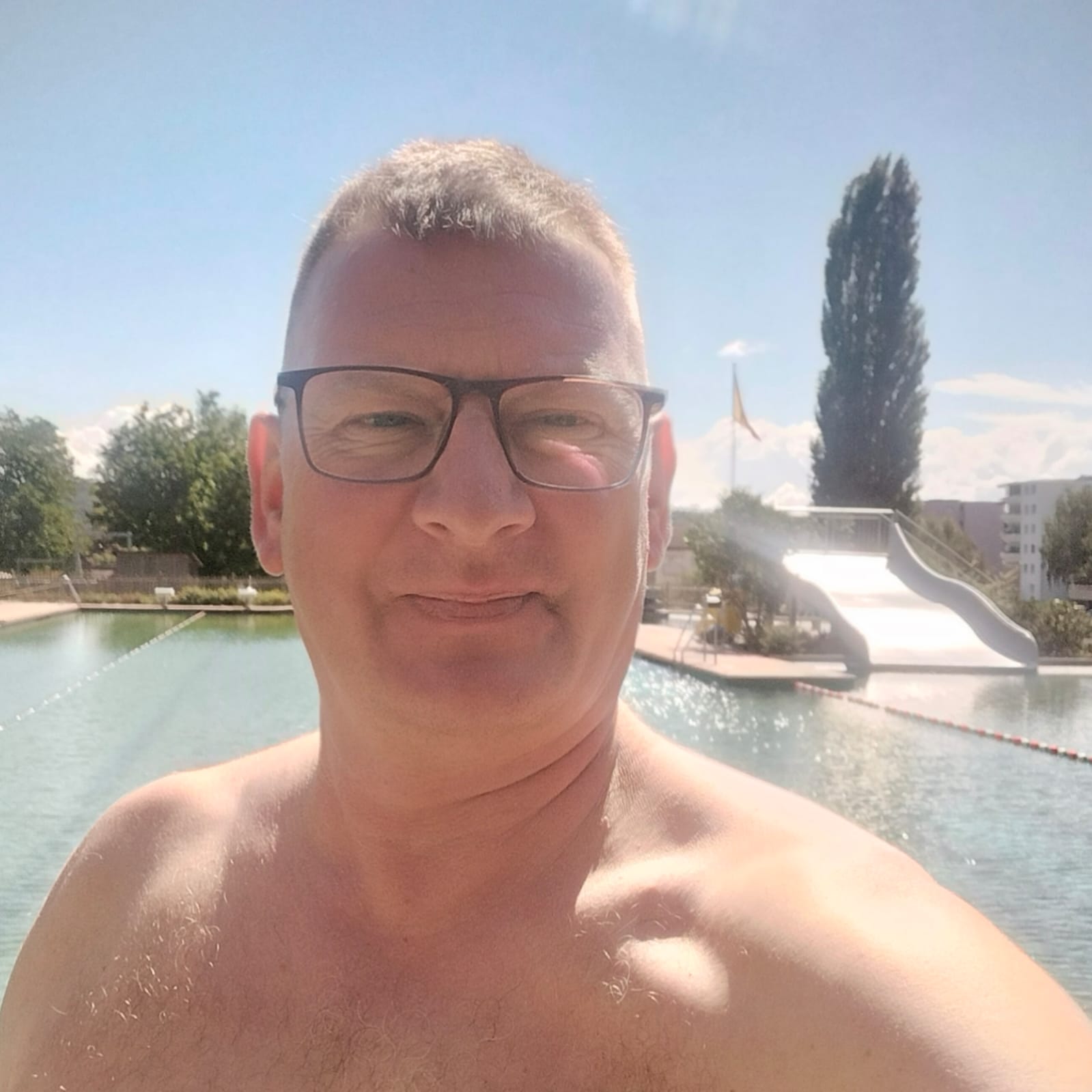 Daniel Wulle mit Kind